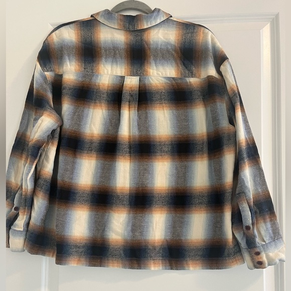 - MADEWELL Flannel Westlake Shirt In Allen Plaid Size Médium - Picture 8 of 13